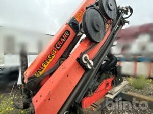 Palfingerkran PK 16502 performance