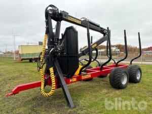 Timmervagn Mörevagnen SF12 med Vinsch