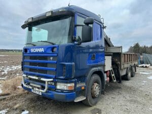 Lastbil Kranbil SCANIA R124LB6X24NA470