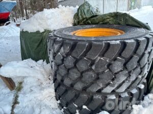 4 st Däck på fälg Michelin 600/65R25 XLD