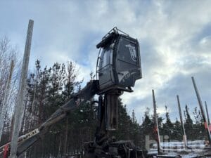 Timmerkran Penz crane