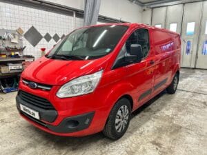 Lätt lastbil FORD TRANSIT CUSTOM
