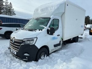 Lastbil med Bakgavellyft RENAULT Master (Defekt)