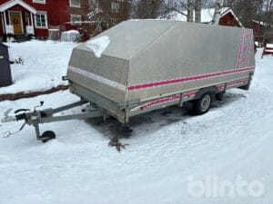 Kåpsläp/skotersläp TIAB 3913 INLINE