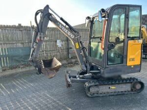 Minigrävare Volvo EC18E