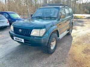 Lätt lastbil TOYOTA LANDCRUISER J90