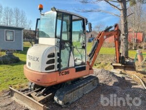 Minigrävare Terex TC 35