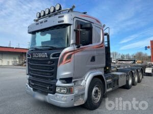 Lastväxlare 8x4 Scania R580 V8