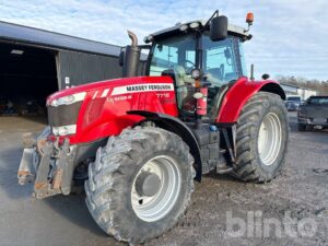 Traktor MF 7718 Dyna VT - Frontlyft & GPS