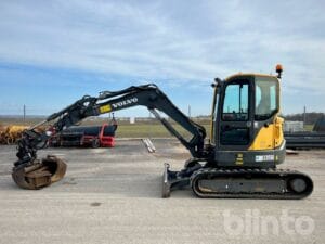 Grävmaskin Volvo ECR58D - 3 redskap