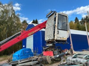 Timmerkran med Avställare Epsilon M110L80