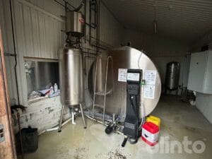 Mjölktank Kyltank 7kubik Lely/Argos komplett exkl mjölknings robot