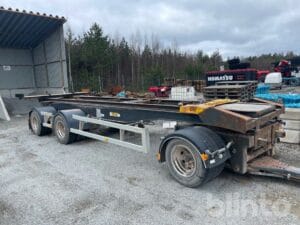 Lastväxlarsläp med tipp Jyki V31-WT