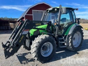 Traktor med lastare Deutz-Fahr 90