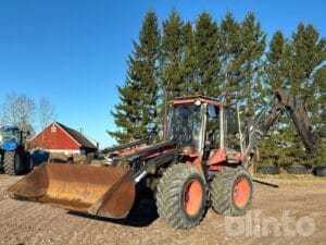 Traktorgrävare Valmet 9000E