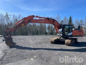Grävmaskin Hitachi ZX250 med grävsystem