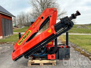 Styckegodskran Palfinger PK10000 Performance - Scanreco radiostyrning