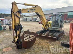 Bandgrävare Yanmar Vio 70 / Reparationsobjekt / Med redskap