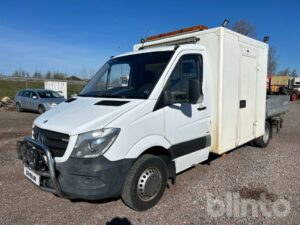 Flakbil/Skåp/Kran Mercedes-Benz Sprinter 516 Bluetec