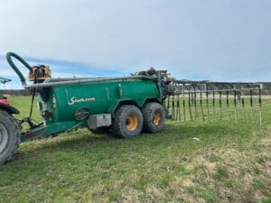 Gödseltunna Samson PG15 Gödseltunna 15 m³ – Tandem – SlurryMaster – Spridarramp
