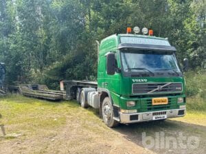 Lastbil med maskintrailer VOLVO FM12 6*2