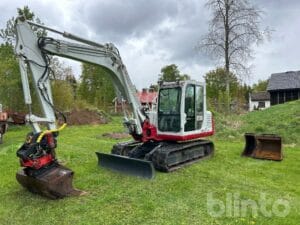 Bandgrävare Takeuchi