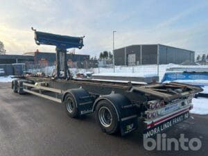 Lastväxlarsläp Kilafors 4 axlat med Täckning
