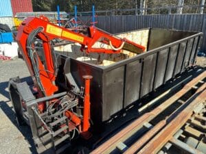 Container med kran Palfinger PK 9700KA2Y
