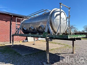 Rostfri tank 11000 Liter