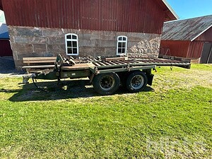 Maskintrailer KVAB TTPK 12 T