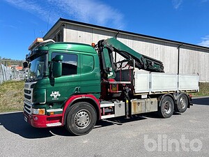 Kranbil SCANIA P400LB6X2*4HNA med tipp