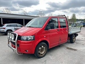 Flakbil Volkswagen transport T5 4WD