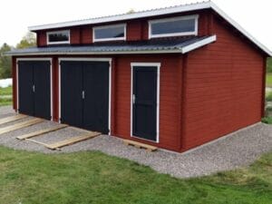 Garage byggsats Elvira 40m2