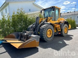 Hjullastare Volvo L90H redskap ingår