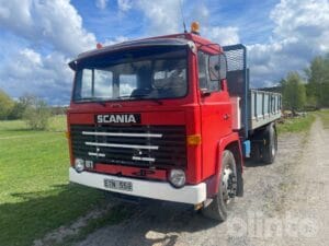 Veteranlastbil (Unik) Scania 81 (5700 mil)