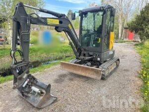 Minigrävare VOLVO ECR 25D