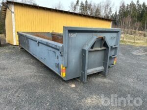 Krokflak schaktflak Dinacon 15 m3