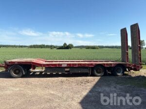 Maskintrailer M&V TAN 3-1P
