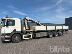 Kranbil SCANIA P420LB8X4*4HNA - HIAB Kran