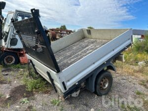 Flak med kran Fiat Ducato/Hiab 008T