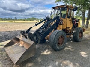 Hjullastare Volvo BM 4300B / Med redskap