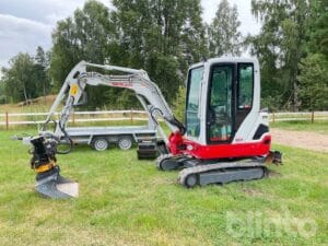 Minigrävare Takeuchi TB 225
