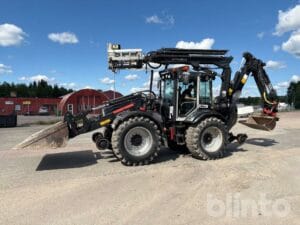Spårgående Traktorgrävare HUDDIG 1260B SE/NO-Besiktad