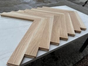 Fiskbensparkett Obehandlad - 170 m2