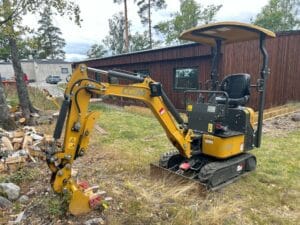 Minigrävare CC2 Maskiner CC10 / Med redskap