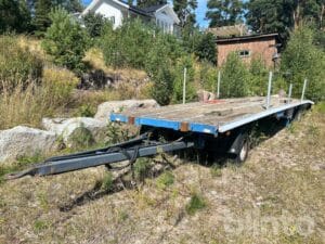Maskinsläp Maskintransport