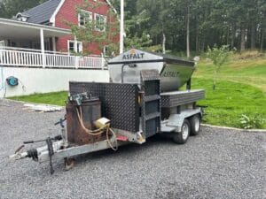 Asfaltsläggare/ potthålslagare Sprider Blackbox  BB15