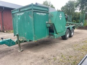 Tankvagn med bilplats Daluns mekaniska