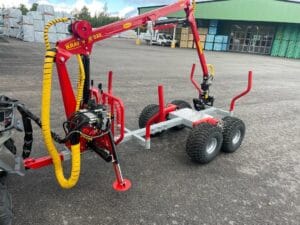 Griplastarvagn Kranman T1700 4WD