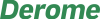Derome logotyp
